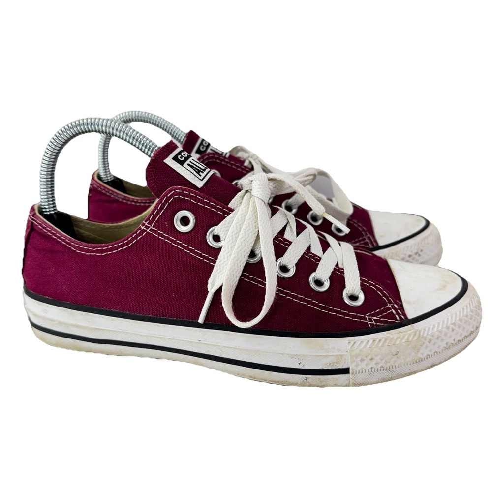Size 5 Mens 7 Women's - Converse Chuck Taylor All Star Low Maroon